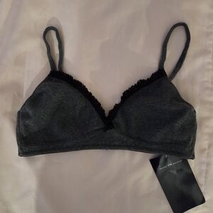 Brandy Melville Grey Bralette
